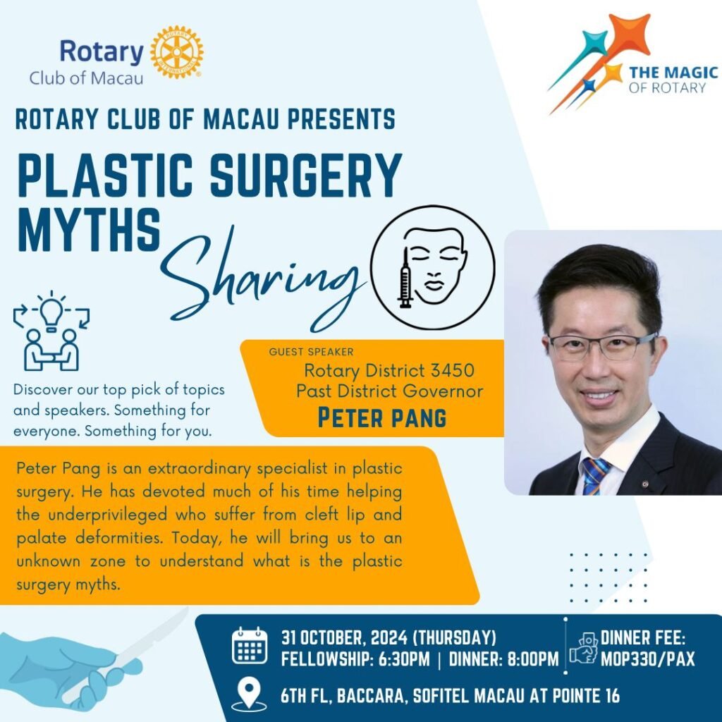 PDG Peter Pang Plastic Surgery Myths